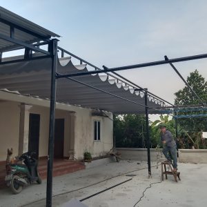Mái hiên di động giá rẻ siêu bền giá tại xưởng