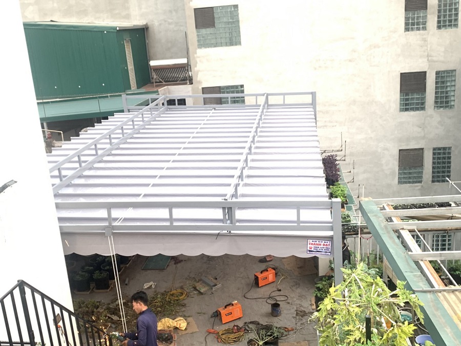 Dịch vụ lắp đặt bạt che di động Hà Nội giá rẻ tại địa chỉ uy tín