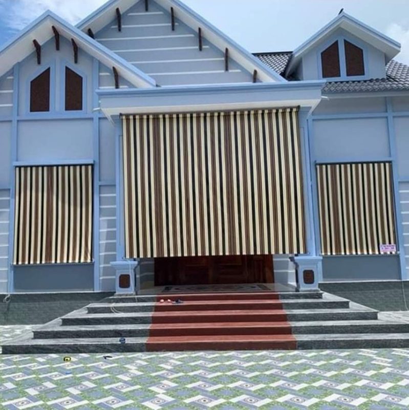 Thi công lắp đặt bạt che nắng tự cuốn bền đẹp giá rẻ