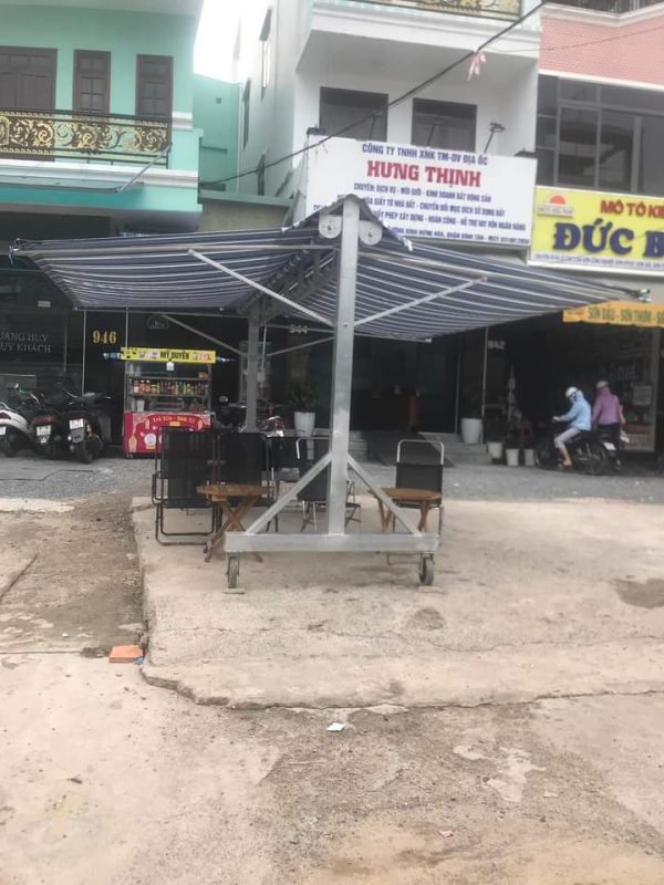 Thành Đạt cung cấp bạt quay mái hiên rẻ nhất Hà Nội