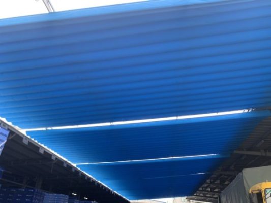 Báo giá mái xếp kéo lượn sóng rẻ nhất năm 2023