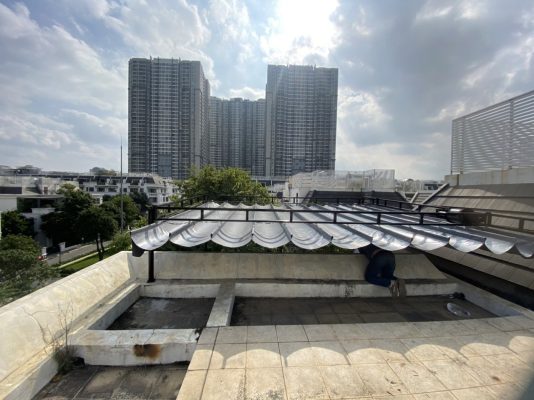 Lựa chọn mái xếp kéo lượn sóng Hà Nội giá rẻ chất lượng