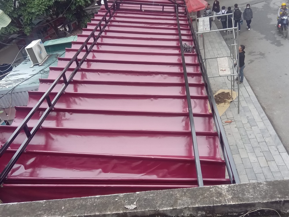 Tư vấn lắp đặt giá bạt che quán cafe rẻ nhất mẫu mã đẹp