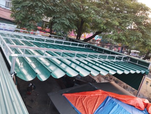 Đơn vị lắp đặt mái xếp di động giá rẻ uy tín nhất 2024